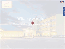 Tablet Screenshot of dwatrium.pl